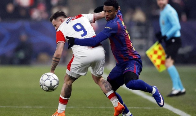 开云-布拉格斯拉维亚对阵巴萨半场2球，与前6轮欧冠进球数持平