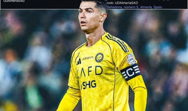 开云-C罗效应！C罗收购阿尔梅里亚后，该球队ins粉丝从48万猛涨至320万